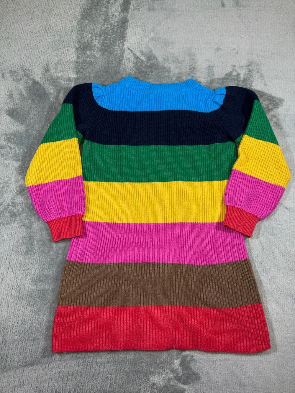 GAP Kids Multicolor Striped Knit Dress